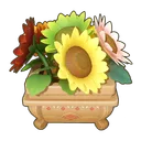 Colorful Sunflower Box icon