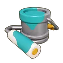 Construction Paint Roller icon