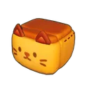 Floral Patchwork Kitty Pouf icon
