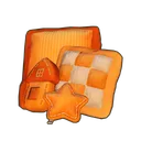 Floral Patchwork Pillow Pile icon