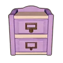 Fresh Start Lavender Nightstand icon