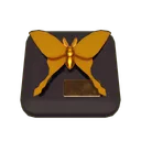 Golden Moon Moth Statue icon
