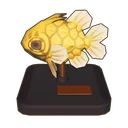 Golden Pinecone Fish Model icon