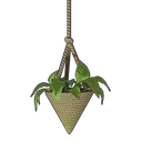 Lanna Rattan Hanging Planter icon