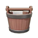 Leisurely Pause Wooden Bucket icon