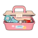 Pink Toolbox icon