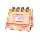 Pink Windowview Calendar icon