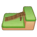 Simple Wooden Ramp icon