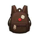 Sleek Black Backpack icon