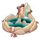 Snowlit Plum Hot Spring icon