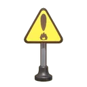 Stay Alert Sign icon