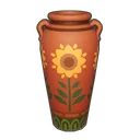 Sunflower Two-Handled Ceramic Vase icon