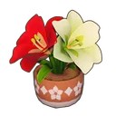 Tricolor Potted Amaryllis icon