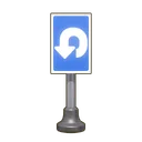 U-Turn Sign icon