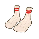 White Sports Socks icon